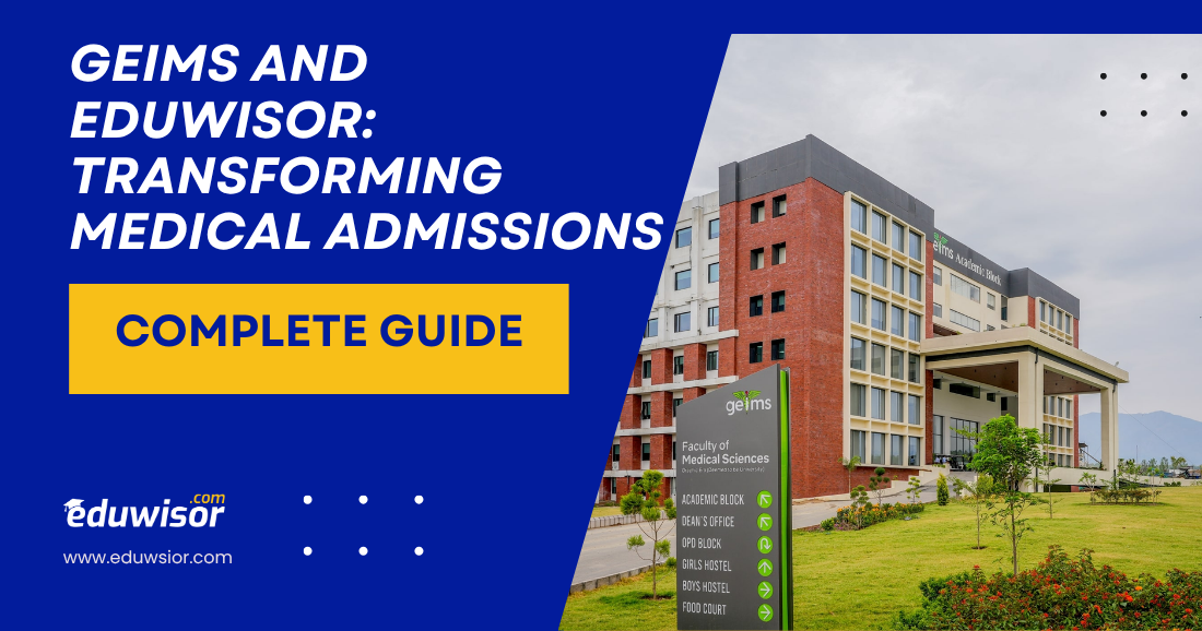 GEIMS and Eduwisor: Transforming Medical Admissions