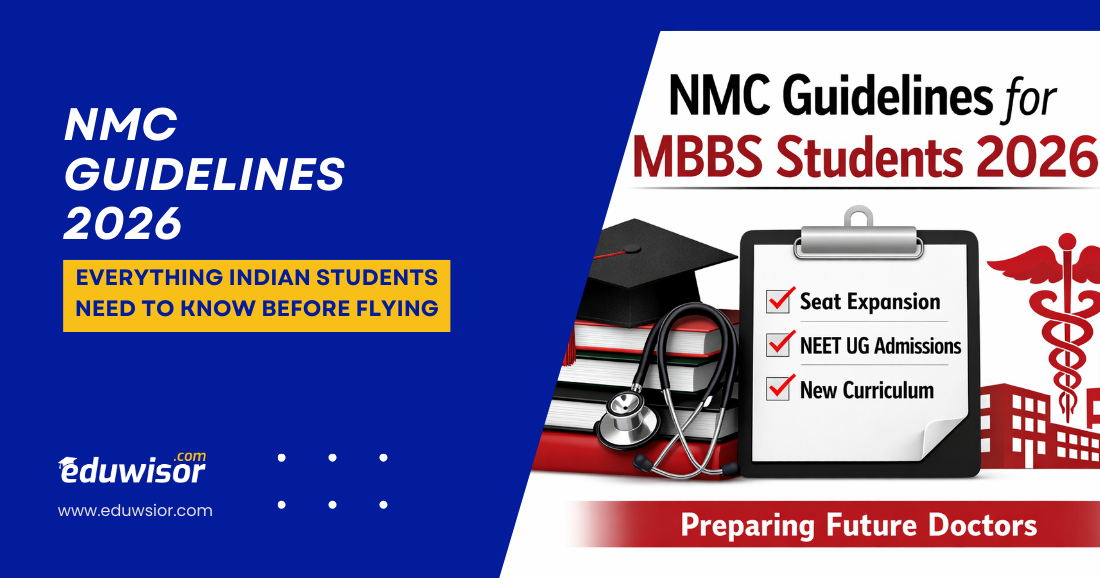 NMC Guidelines 2026 Eduwisor