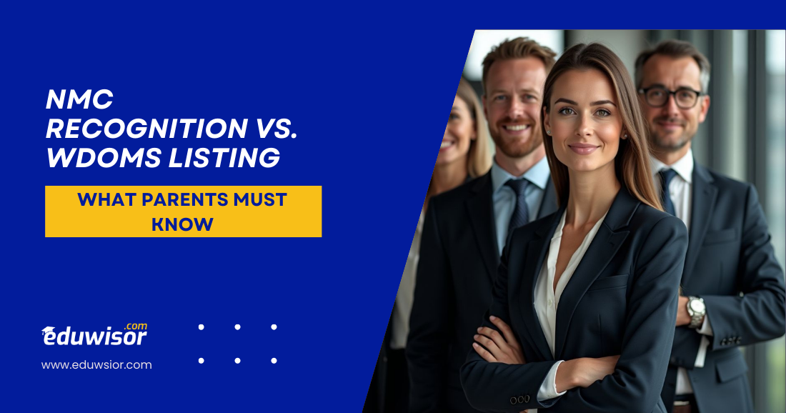 NMC Recognition vs. WDOMS Listing Eduwisor